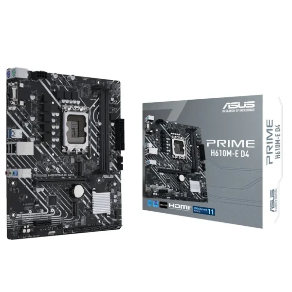 ASUS Prime H610M-E D4 Motherboard