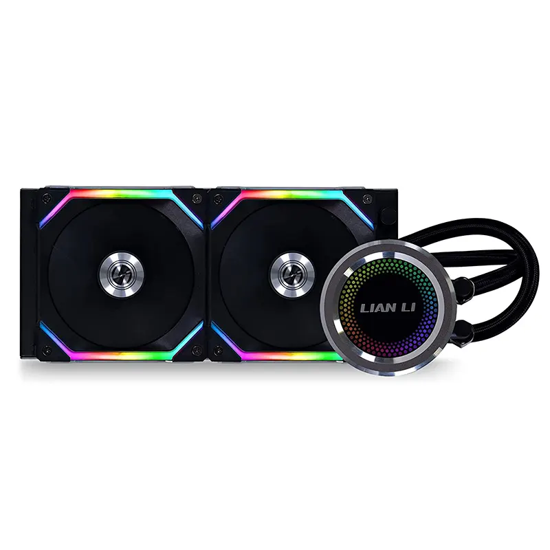 Lian Li Galahad 240 UNI Fan SL Edition AIO Liquid Cooler (Black) - Image 2