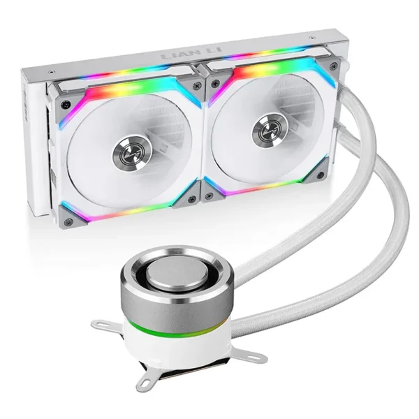 Lian Li Galahad 240 UNI Fan SL Edition AIO Liquid Cooler (White)
