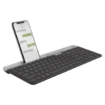 Logitech K580 Slim Multi-Device Wireless Keyboard (Graphite) - Image 5