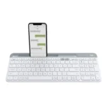 Logitech K580 Slim Multi-Device Wireless Keyboard (Off-White)