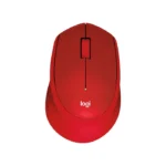 Logitech M331 Silent Plus Wireless Mouse (Red)