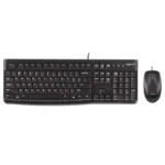 Logitech MK120 Wired USB Keyboard and Mouse Combo