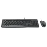 Logitech MK120 Wired USB Keyboard and Mouse Combo - Image 2
