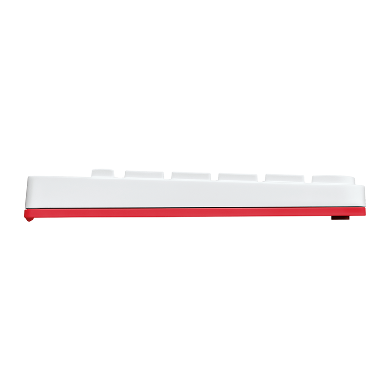 Logitech MK240 Nano Wireless Keyboard and Mouse Combo (White and Red) - Image 4
