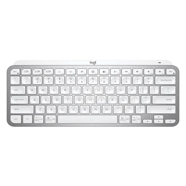 Logitech MX Keys Mini Wireless Illuminated Keyboard (Pale Grey)