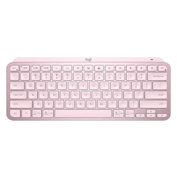 Logitech MX Keys Mini Wireless Illuminated Keyboard (Rose)