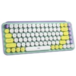 Logitech POP Keys Wireless Mechanical Keyboard with Customizable Emoji (Daydream) - Image 2