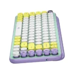 Logitech POP Keys Wireless Mechanical Keyboard with Customizable Emoji (Daydream) - Image 4