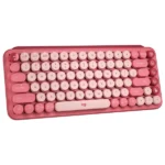 Logitech POP Keys Wireless Mechanical Keyboard with Customizable Emoji (Heartbreaker) - Image 2
