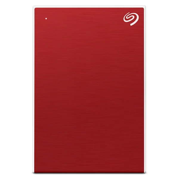 Seagate One Touch 4TB Portable Hard Drive (Red)