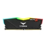 TeamGroup T-Force Delta RGB Black 32GB (16GBx2) 6000MHz C38 DDR5 Memory