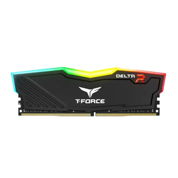 TeamGroup T-Force Delta RGB Black 32GB (16GBx2) 6000MHz C38 DDR5 Memory