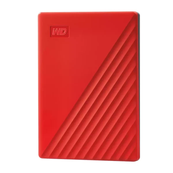 Western Digital My Passport 1TB Portable Hard Drive (Red)