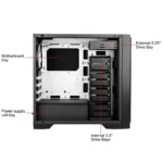 Antec P101 Silent Mid Tower Case (Black) - Image 4