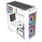 Cooler Master HAF 500 ARGB Mid Tower Case (White) - Image 3