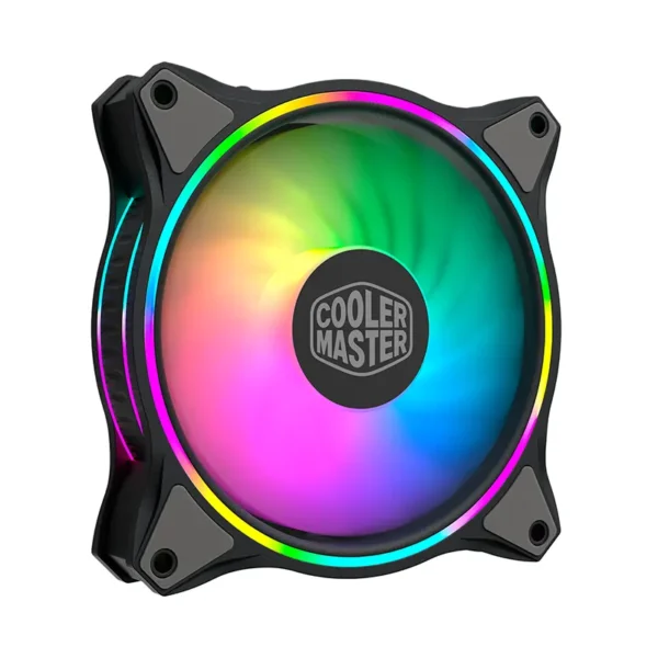 Cooler Master MasterFan MF120 Halo ARGB Case Fan (Black)