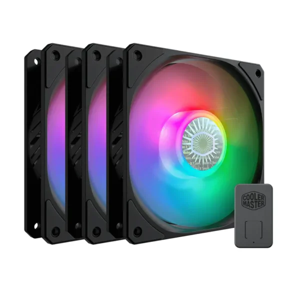 Cooler Master SickleFlow 120 ARGB 3in1 Case Fan Kit (Black)