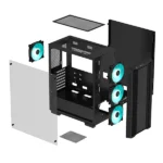 Deepcool CC560 Mid Tower Case (Black) - Image 4