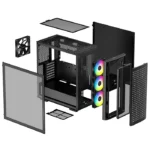 Deepcool CK560 Mid Tower Case (Black) - Image 7