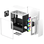 Deepcool CK560 Mid Tower Case (White) - Image 8