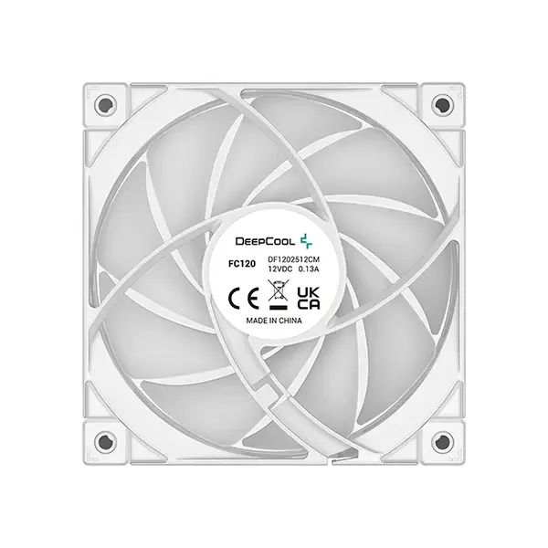 Deepcool FC120 - 120mm 3-in-1 ARGB Case Fan Kit (White) - Image 4