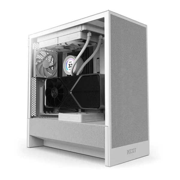 NZXT H510 Flow Mid Tower Case (Matte White)