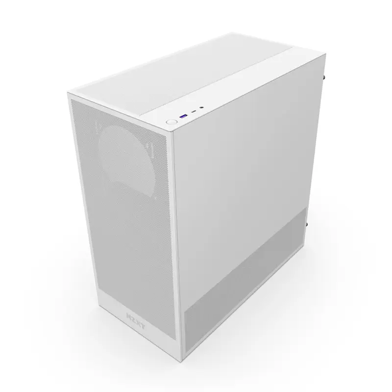 NZXT H510 Flow Mid Tower Case (Matte White) - Image 2
