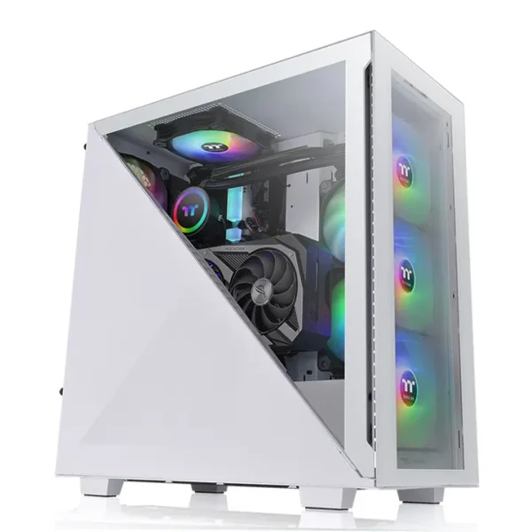 Thermaltake Divider 300 TG Snow ARGB Mid Tower Case