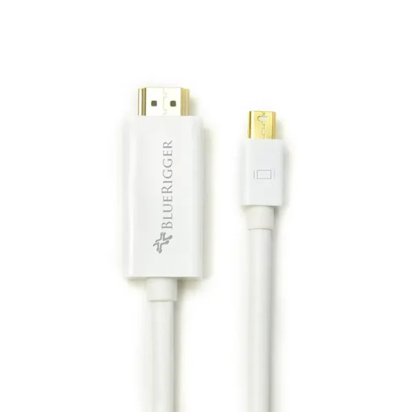 BlueRigger 4K Mini DisplayPort (DP) To HDMI 2.0 Cable (6 Feet)