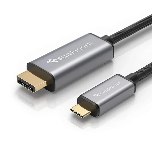 BlueRigger USB C 3.1 (Thunderbolt) to 4K DisplayPort (DP) Cable (10 Feet)