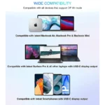 BlueRigger USB C 3.1 (Thunderbolt) to 4K DisplayPort (DP) Cable (10 Feet) - Image 3