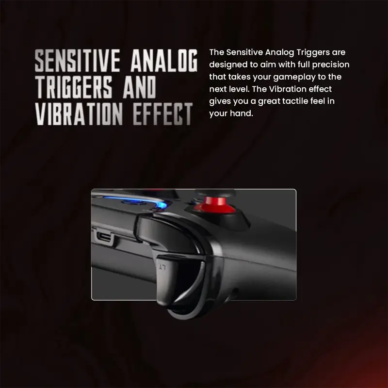 Cosmic Byte Ares Wireless Gamepad for PC (Black) - Image 6