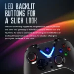 Cosmic Byte Ares Wireless Gamepad for PC (Black) - Image 8