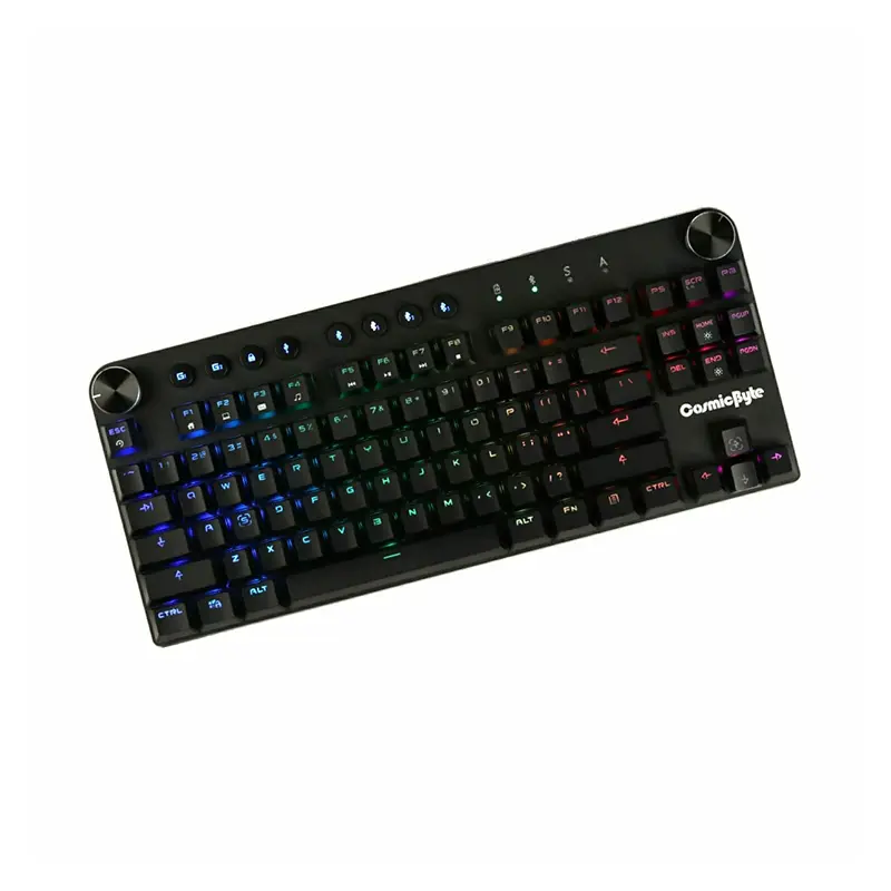Cosmic Byte CB-GK-19 Sirius Wireless RGB Mechanical Keyboard (Brown Switch) - Image 2