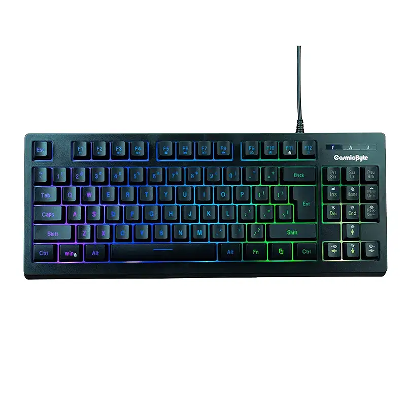 Cosmic Byte CB-GK-22 Veritas RGB Membrane Gaming Keyboard - Image 1