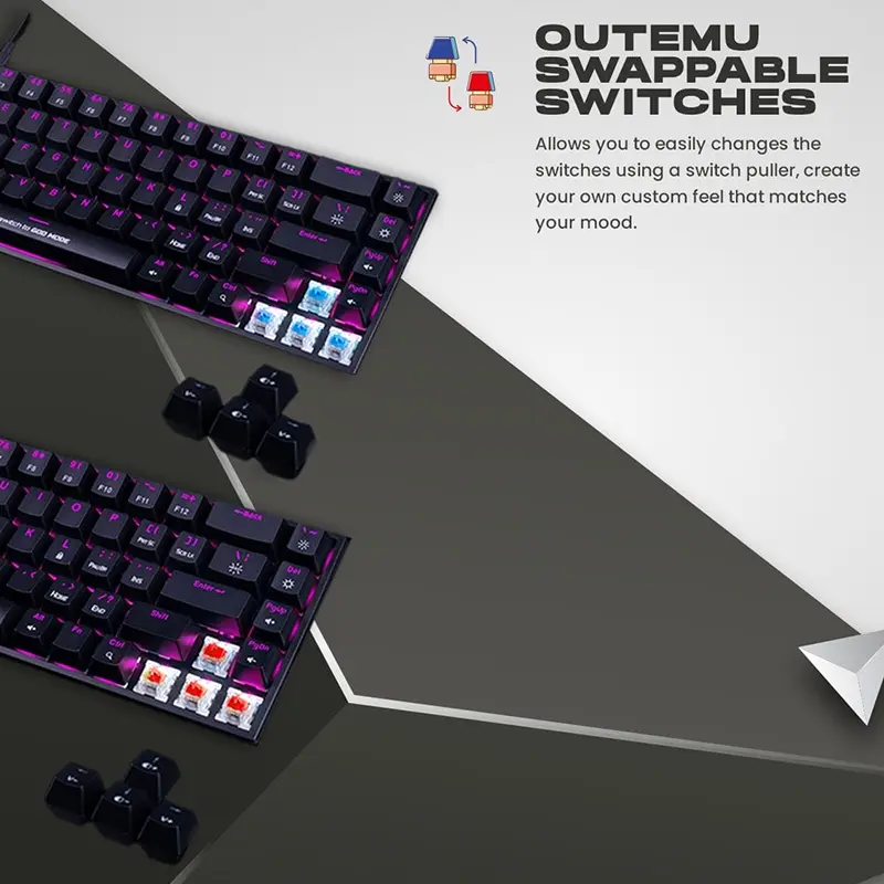 Cosmic Byte CB-GK-31 Artemis RGB Mechanical Gaming Keyboard (Red Switch) - Image 5