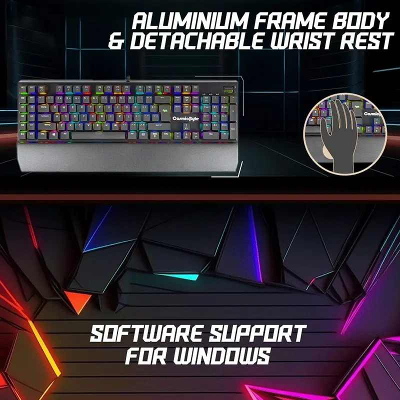 Cosmic Byte CB-GK-24 Equinox Alturas RGB Mechanical Keyboard (Blue Switch) - Image 3