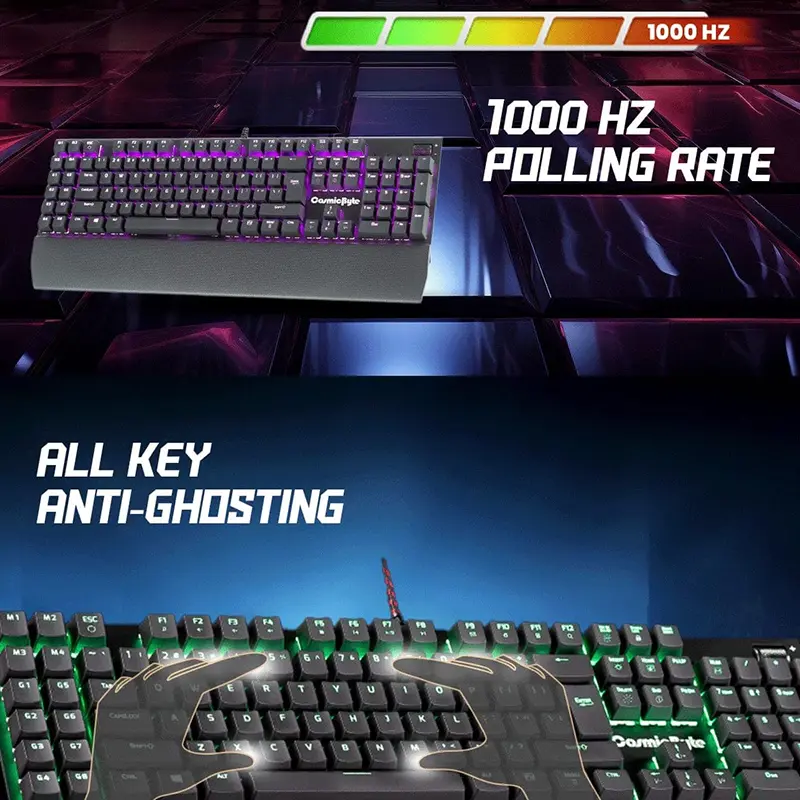 Cosmic Byte CB-GK-24 Equinox Alturas RGB Mechanical Keyboard (Blue Switch) - Image 5