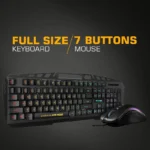 Cosmic Byte DragonFly Gaming Keyboard and Mouse Combo - Image 4