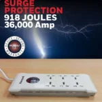 Honeywell Platinum 6 Socket Surge Protector - Image 5