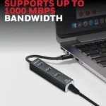 Honeywell Type C to USB 3.0 with Gigabit Ethernet Adapter - Image 2