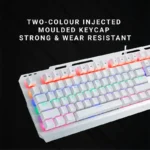 Rapoo GK500 White Mechanical Gaming Keyboard (Blue Switch) - Image 5