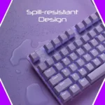 Rapoo V500 Pro Mechanical Gaming Keyboard (Purple) - Image 3