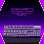 Rapoo V500 Pro Mechanical Gaming Keyboard (Purple) - Image 4