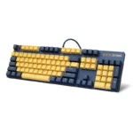 Rapoo V500 Pro Mechanical Gaming Keyboard (Yellow-Blue)