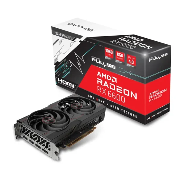 Sapphire Pulse Radeon RX 6600 8GB GDDR6 Graphics Card