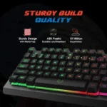 Amkette EvoFox Warhammer LED Gaming Keyboard - Image 5