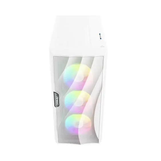 Antec DF700 Flux ARGB Mid Tower Case (White) - Image 3