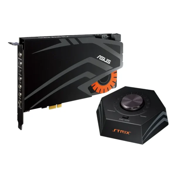 ASUS Strix Raid DLX PCle Express 7.1 Gaming Sound Card